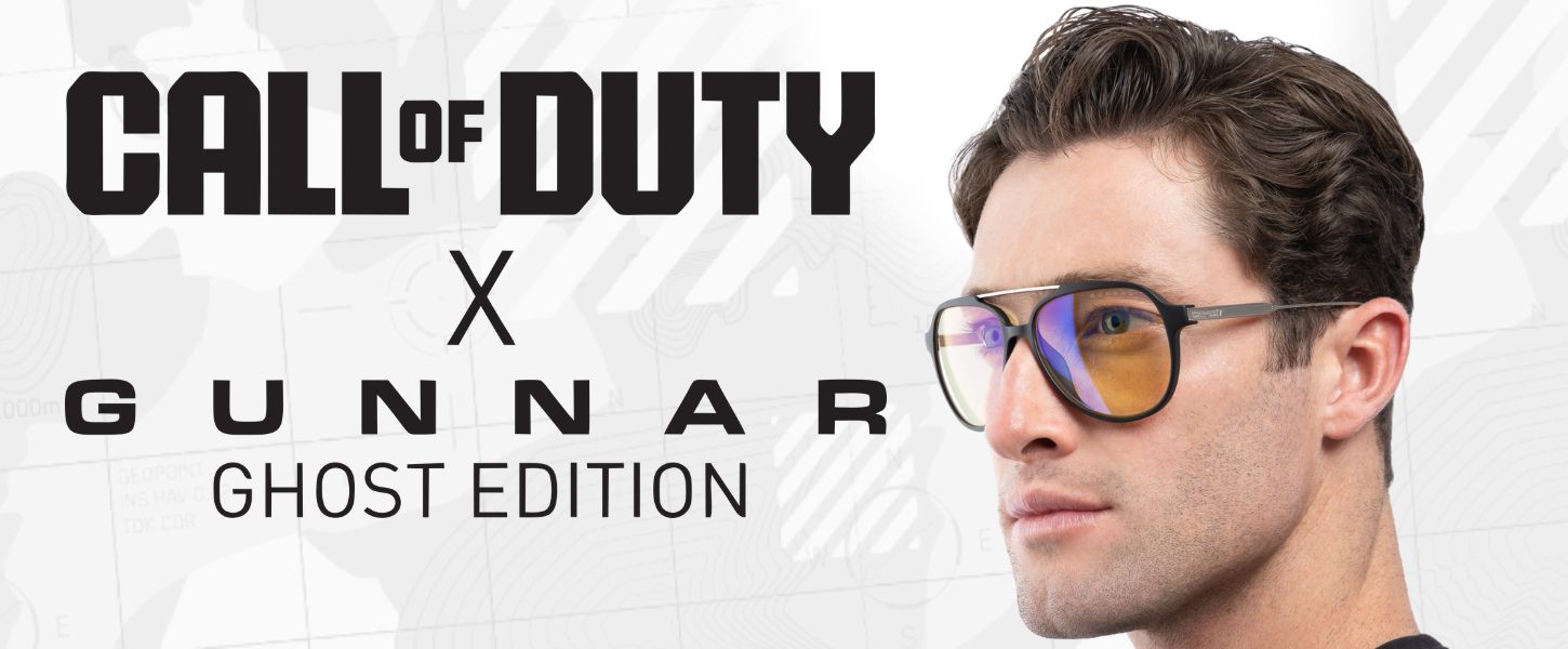 nouvelles lunettes Gunnar GHOST Jeu vidéo CALL OF DUTY