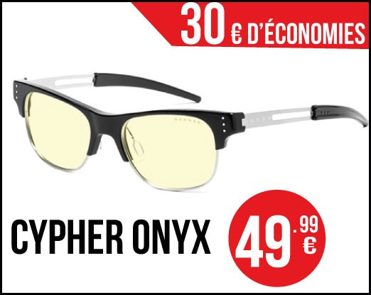lunettes gunnar cypher onyx f&ecirc;tes des m&egrave;res